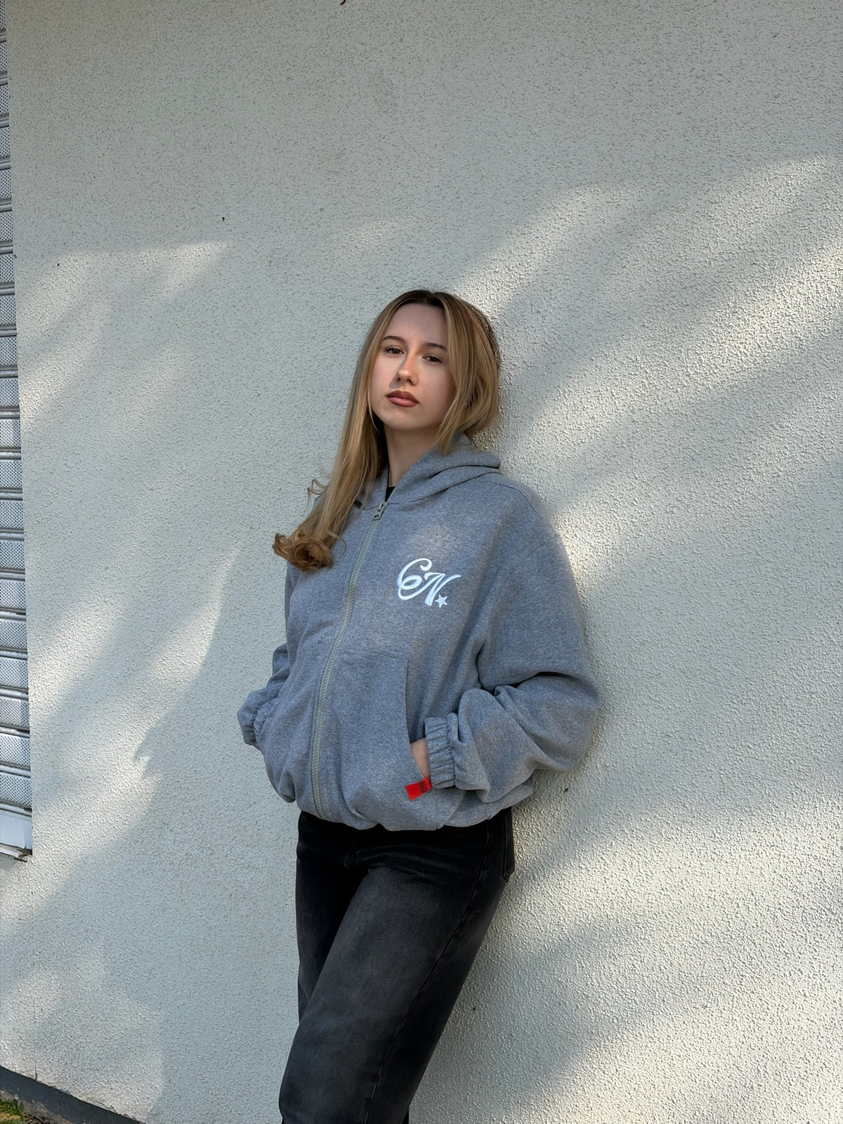 Hoodie Double Zipper