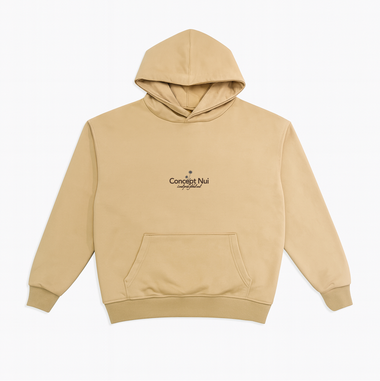 Beige Hoodie