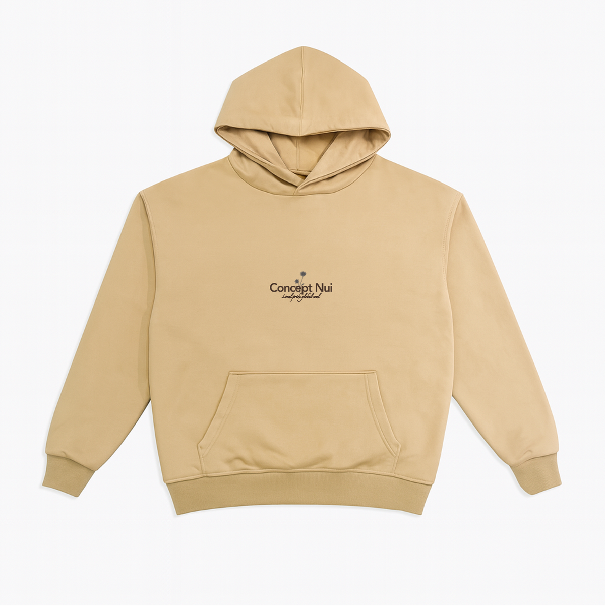 Beige Hoodie